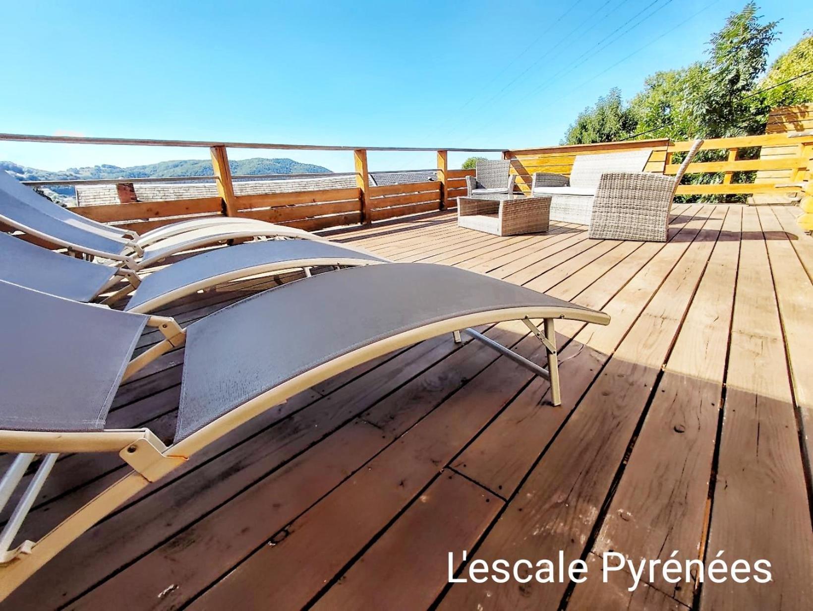 Le Chalet Jacuzzi Et Detente 4 Etoiles Bagnères-de-Bigorre Exterior foto
