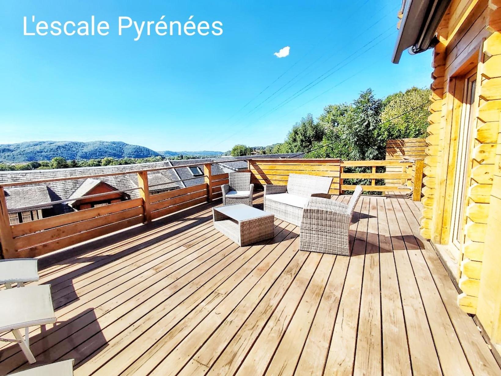 Le Chalet Jacuzzi Et Detente 4 Etoiles Bagnères-de-Bigorre Exterior foto